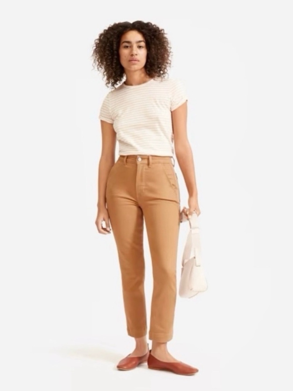 Everlane The Slim Leg Crop Pants Size 10